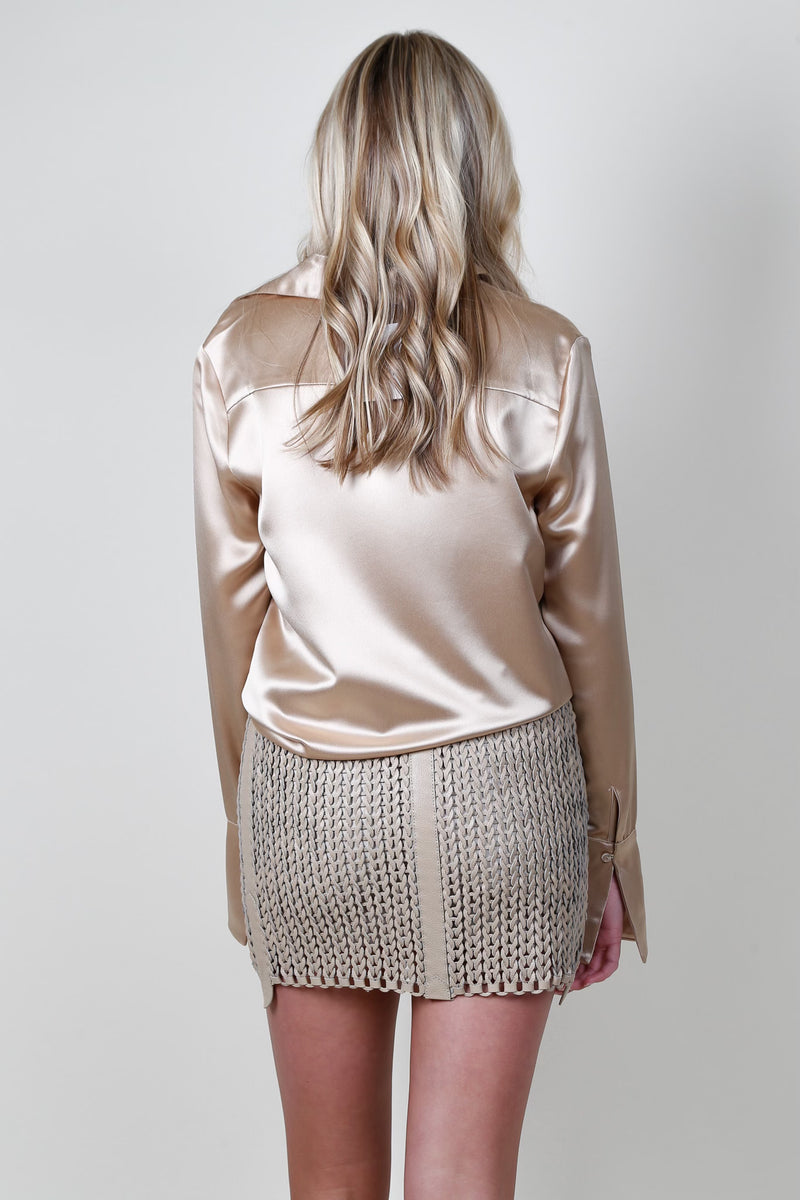 NONCHALANT | Cassia Top - Sand