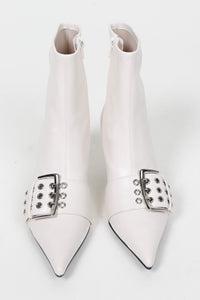 JEFFREY CAMPBELL | Opera Ankle Boot - Cream