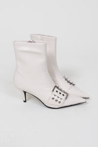 JEFFREY CAMPBELL | Opera Ankle Boot - Cream
