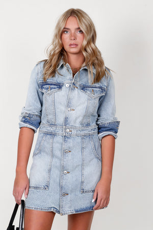 RE/DONE | Trucker Dress - Opaindi