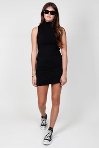LNA | The Britnelle Sweater Dress - Black