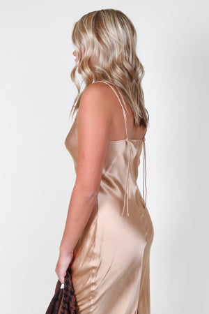 FRAME | V-Neck Cami Slip Dress - Blush