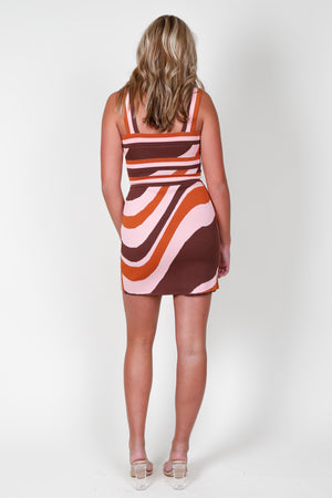 SIGNIFICANT OTHER | Swirl Leyla Mini Dress - Swirl