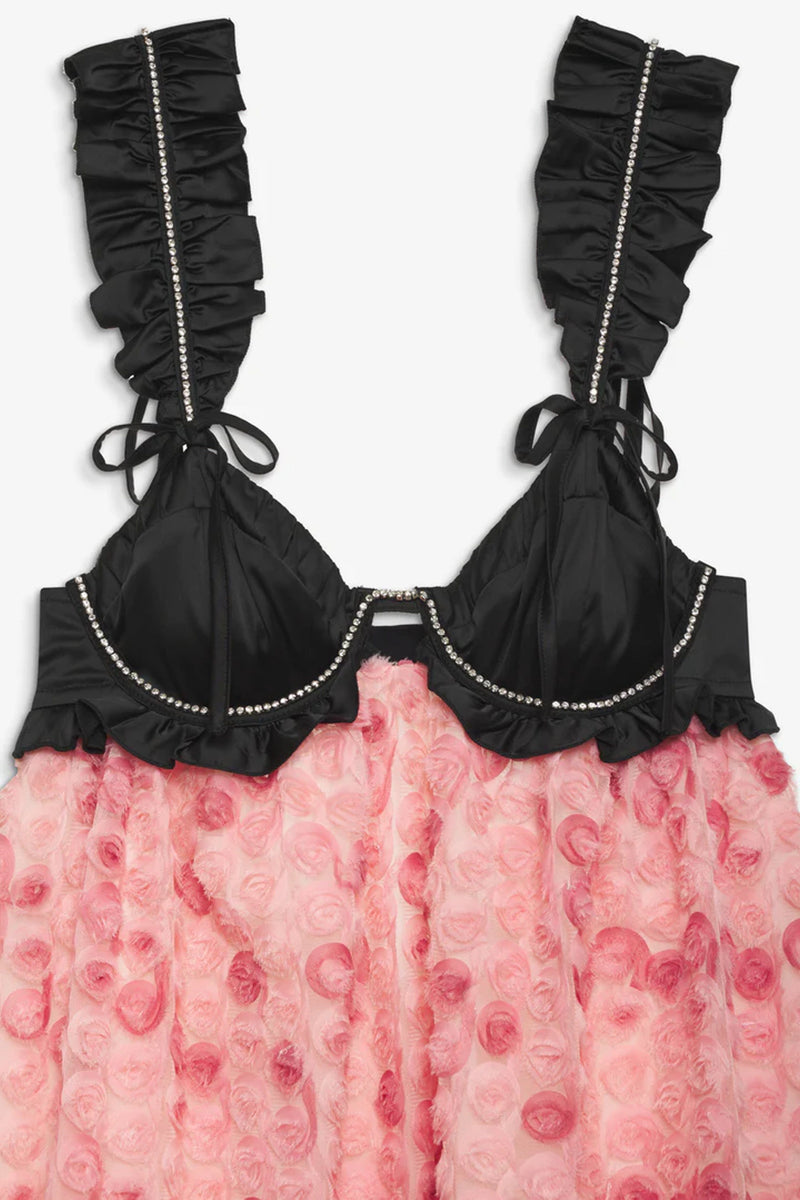 FOR LOVE & LEMONS | The Skye Mini Dress - Pink