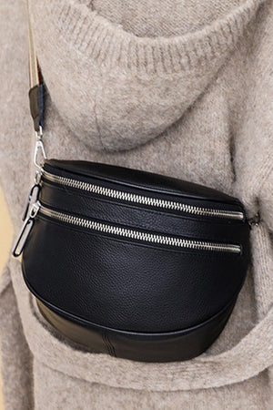 Double Zip Crossbody