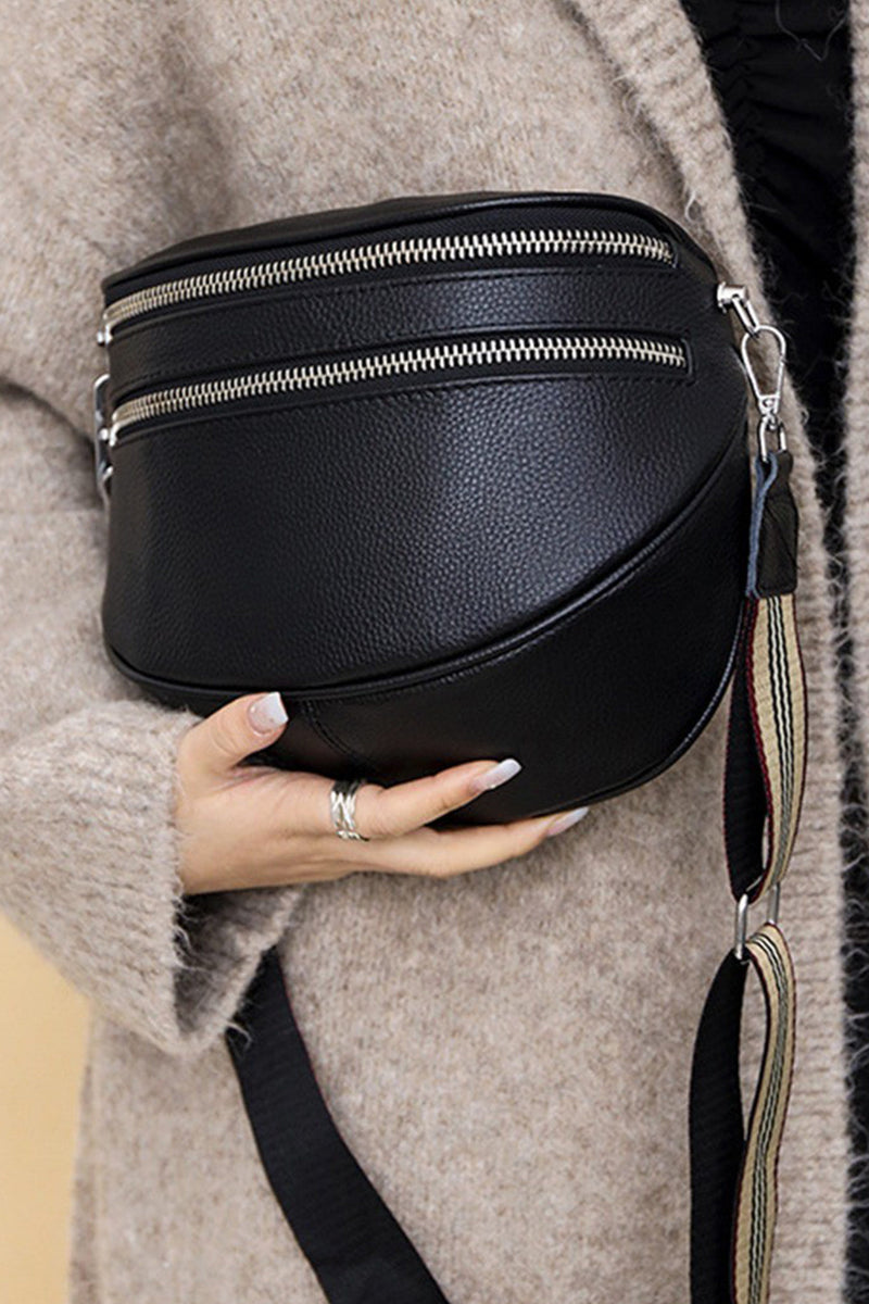 Double Zip Crossbody