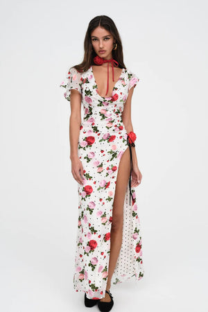 FOR LOVE & LEMONS | Maybelle Maxi Dress - White