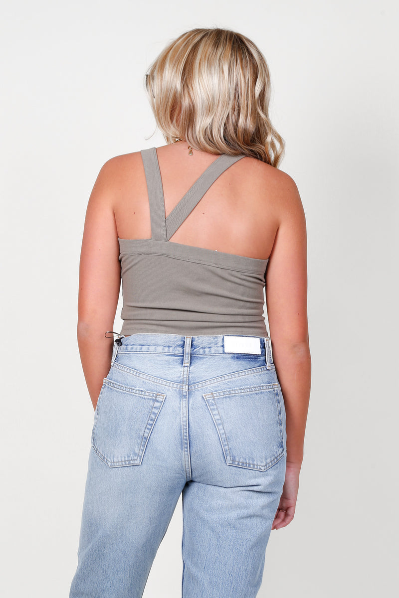 The Alyssa Tank - Olive