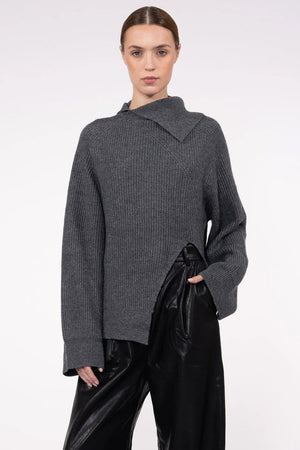 NONCHALANT | The Hayes Sweater - Grey