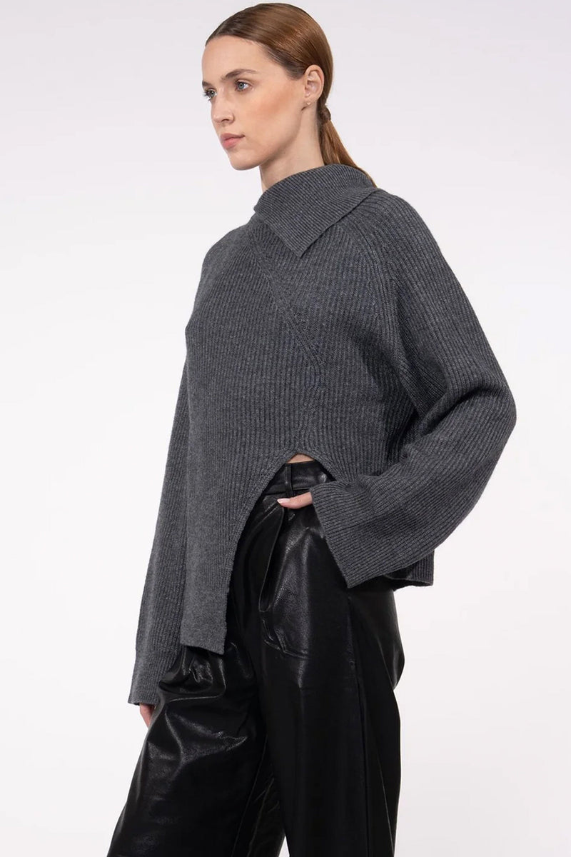 NONCHALANT | The Hayes Sweater - Grey