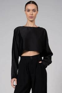 NONCHALANT | The Emilia Blouse - Black