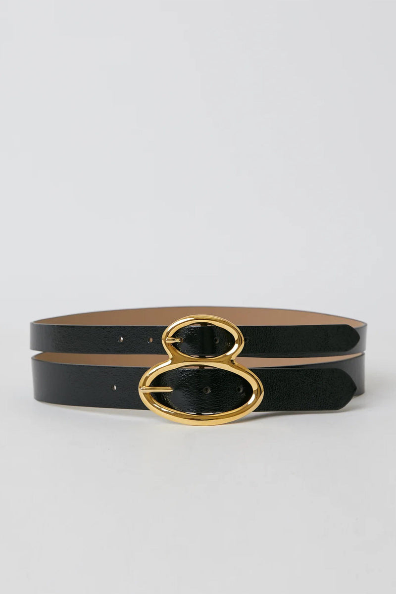 B-LOW THE BELT | The Ophelia Gloss Belt - Black