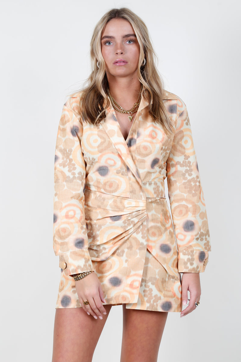ALEXIS | The Nordeen Dress - Sahara Print