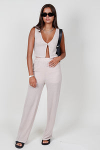 The Kendall Knit Set - Taupe