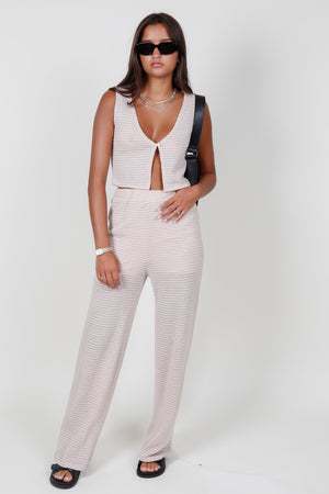 The Kendall Knit Set - Taupe