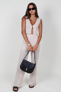 The Kendall Knit Set - Taupe