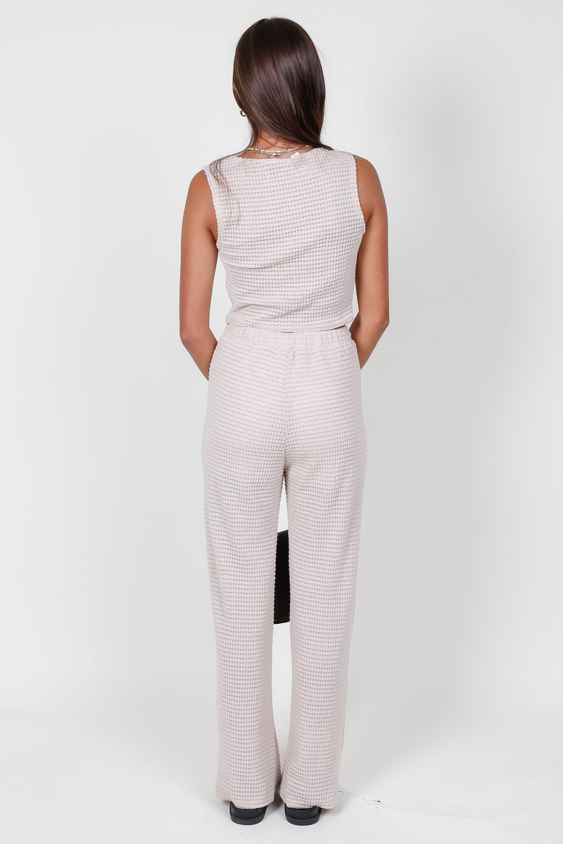 The Kendall Knit Set - Taupe