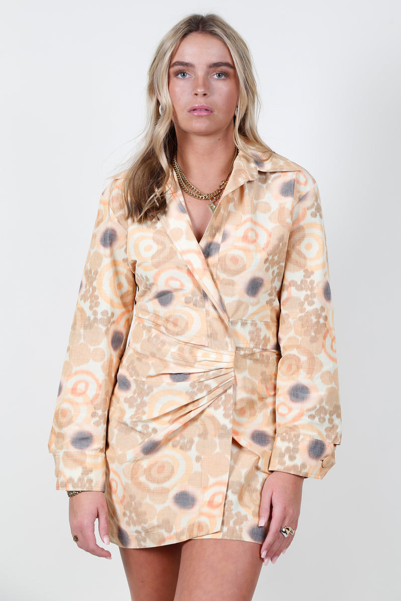 ALEXIS | The Nordeen Dress - Sahara Print
