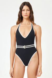 L*SPACE | Caicos One Piece - Black/Cream