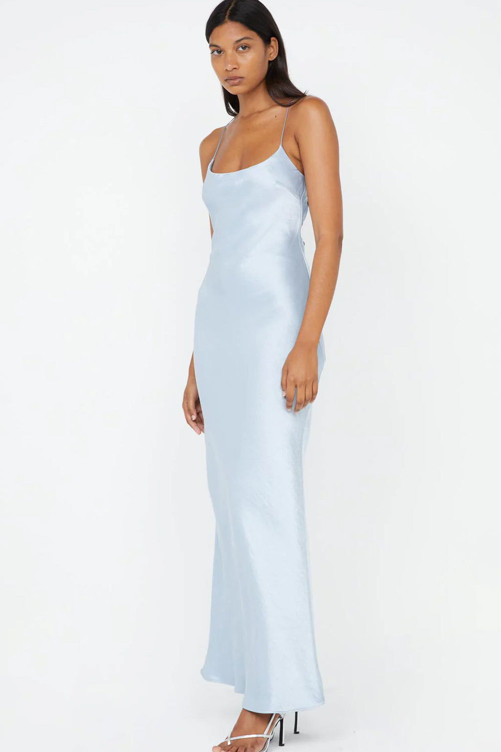 BEC + BRIDGE | Allegra Tie Maxi Dress - Dusty Blue