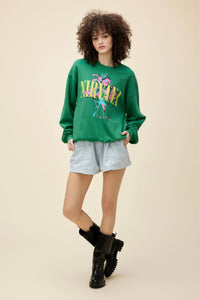 DAYDREAMER | Nirvana Lilies BF Crew - Jade