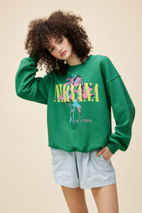 DAYDREAMER | Nirvana Lilies BF Crew - Jade