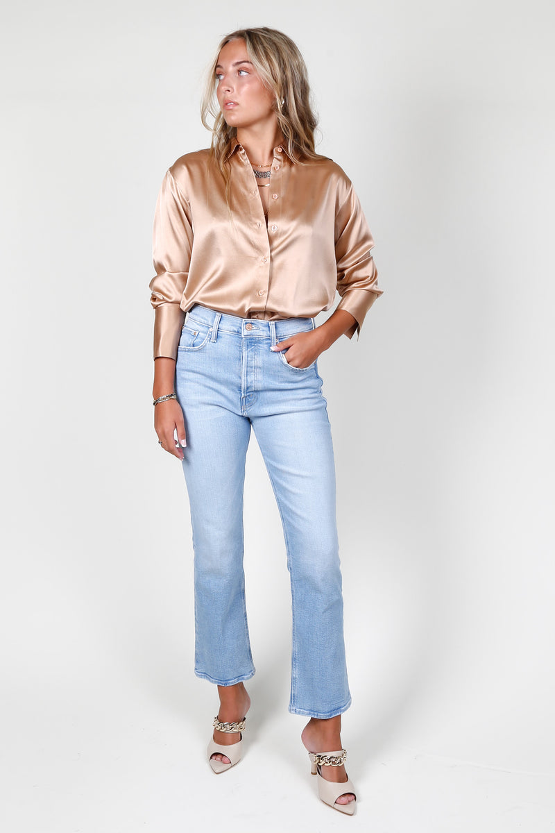 FRAME | The Standard Shirt - Blush