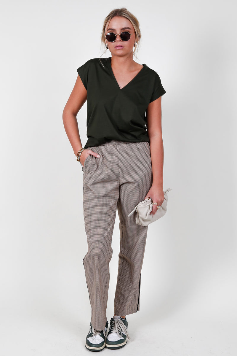 FRAME | Le Mid Rise V Neck - Surplus