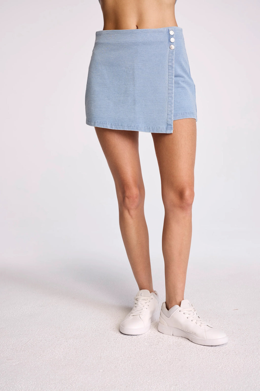 SUNDAYS | Sorrel Skort - Light Wash