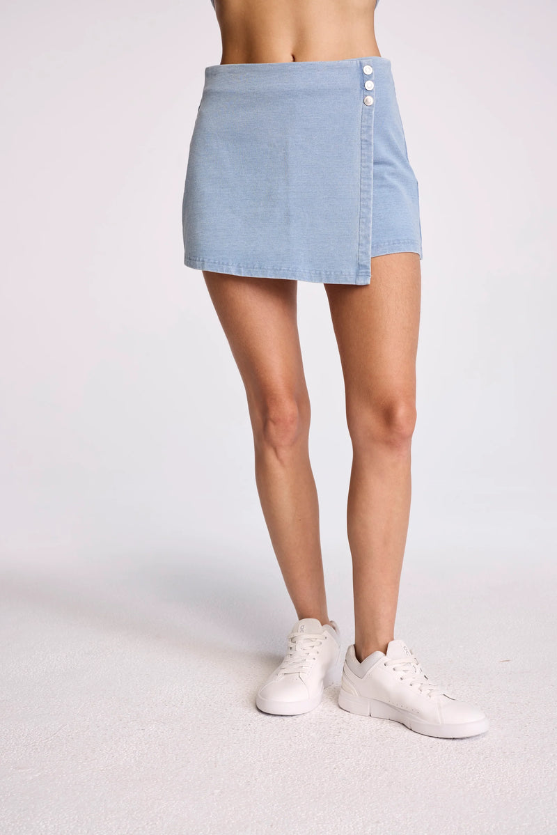 SUNDAYS | Sorrel Skort - Light Wash