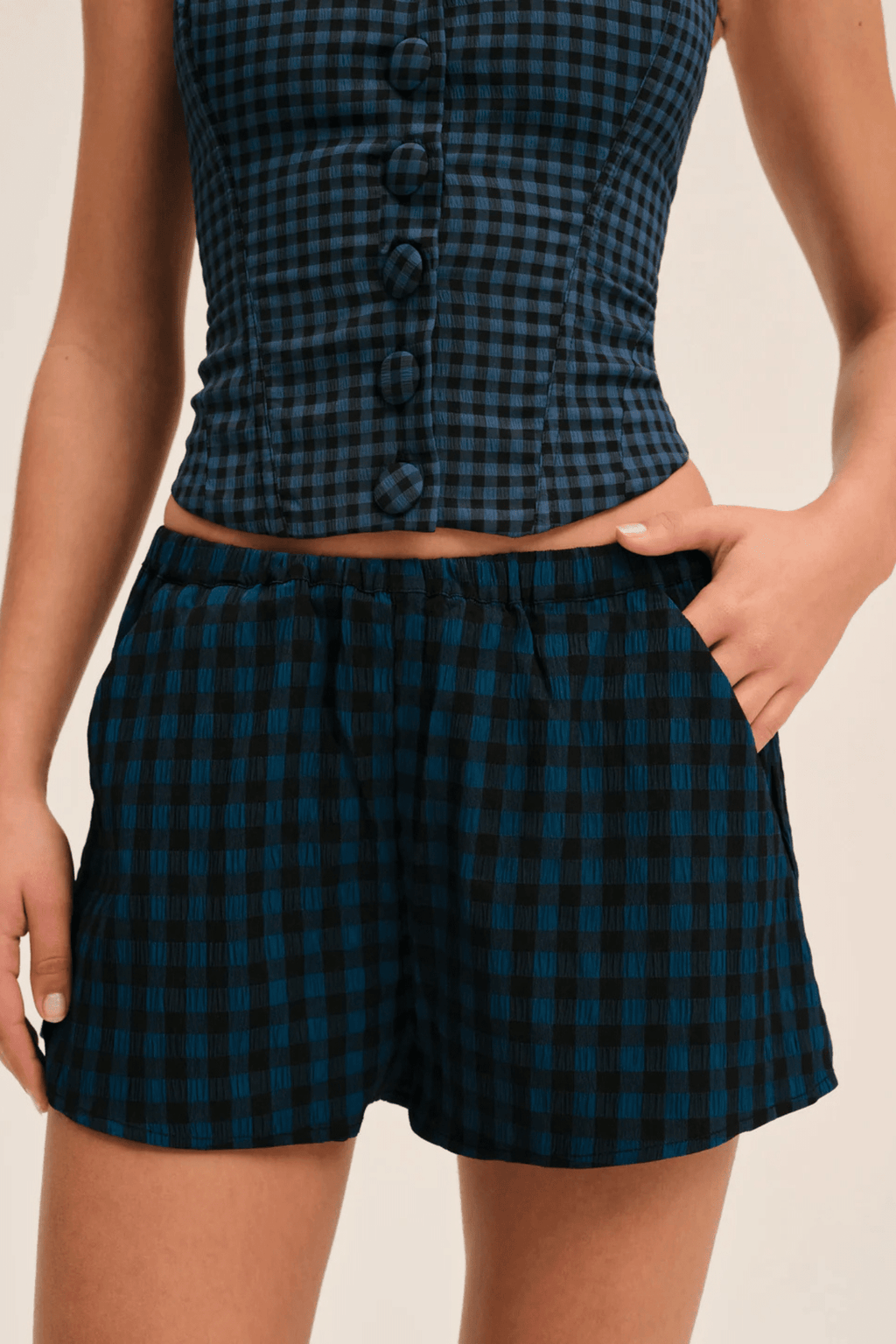 FOR LOVE & LEMONS | Blue River Short - Navy