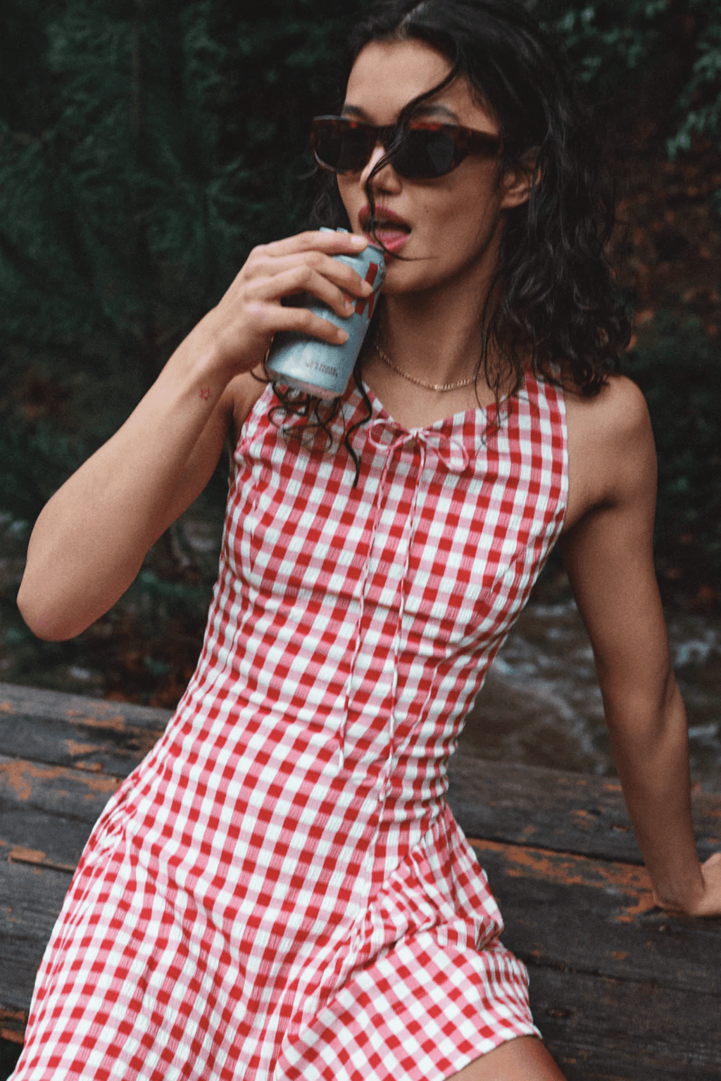 FOR LOVE & LEMONS | Scotch Bonnet Mini Dress - Red