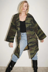 LNA | Astor Sherpa Coat - Camouflage