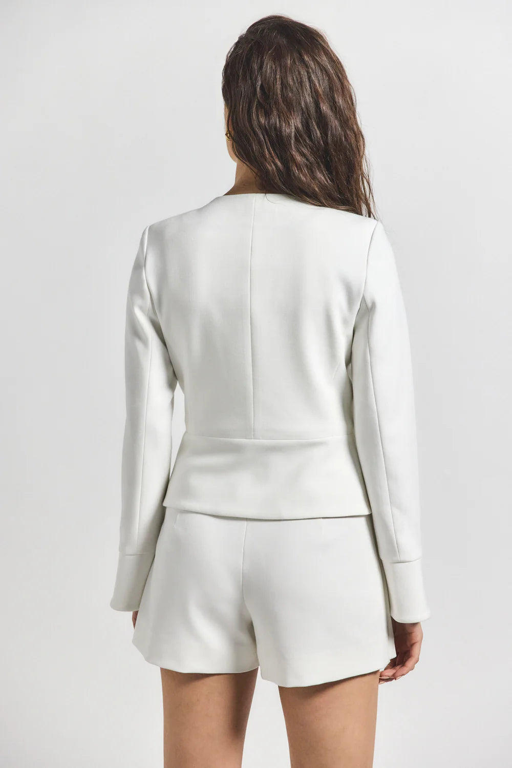 DEREK LAM | Elizabeth Jacket - Soft White – Scarlet Clothing DEREK LAM | Elizabeth Jacket - Soft White – Scarlet Clothing