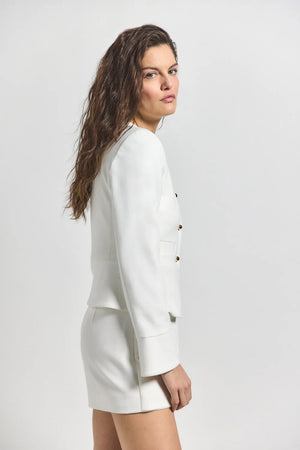 DEREK LAM | Elizabeth Jacket - Soft White