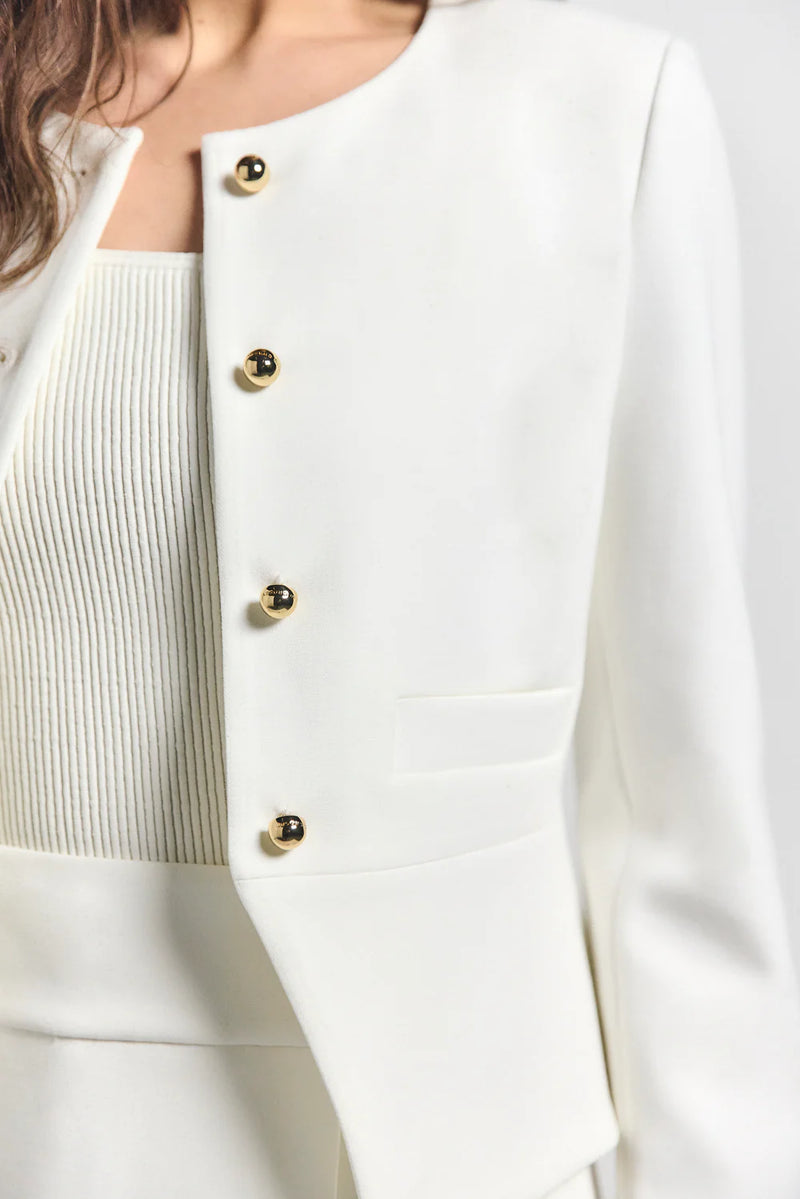 DEREK LAM | Elizabeth Jacket - Soft White