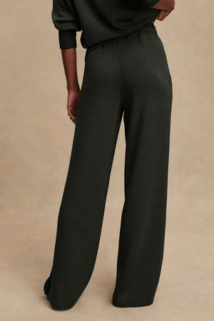 VARLEY | The Extra Wide Leg Pant - Olive Marl