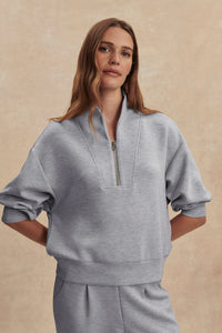 VARLEY | Davidson Sweat - Mid Blue