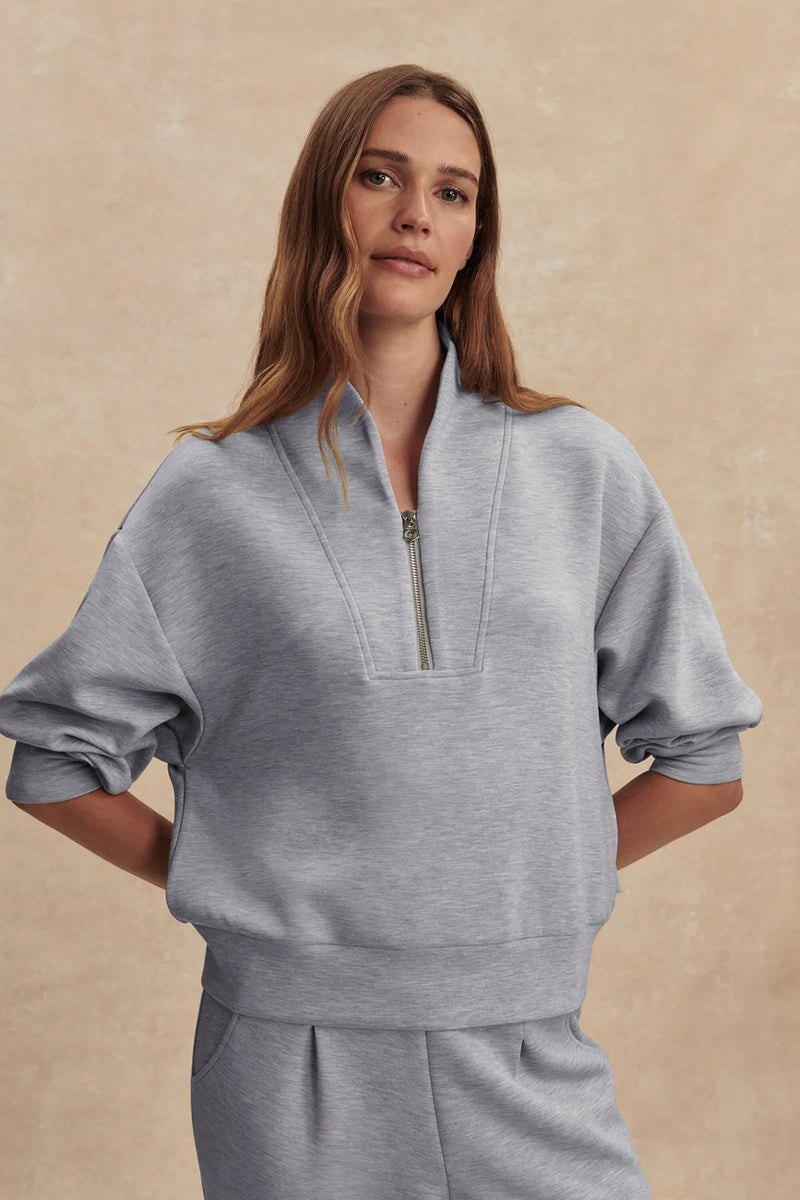 VARLEY | Davidson Sweat - Mid Blue