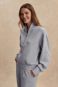 VARLEY | Davidson Sweat - Mid Blue
