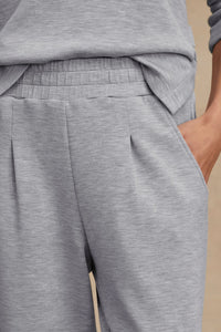 VARLEY | The Rolled Cuff Pant - Mid Blue Marl