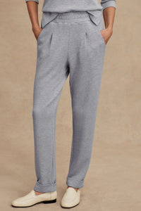 VARLEY | The Rolled Cuff Pant - Mid Blue Marl