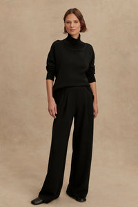 VARLEY | The Extra Wide Leg Pant - Black