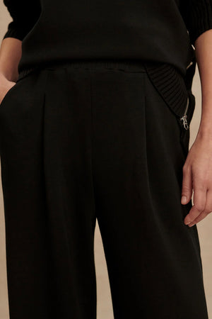 VARLEY | The Extra Wide Leg Pant - Black