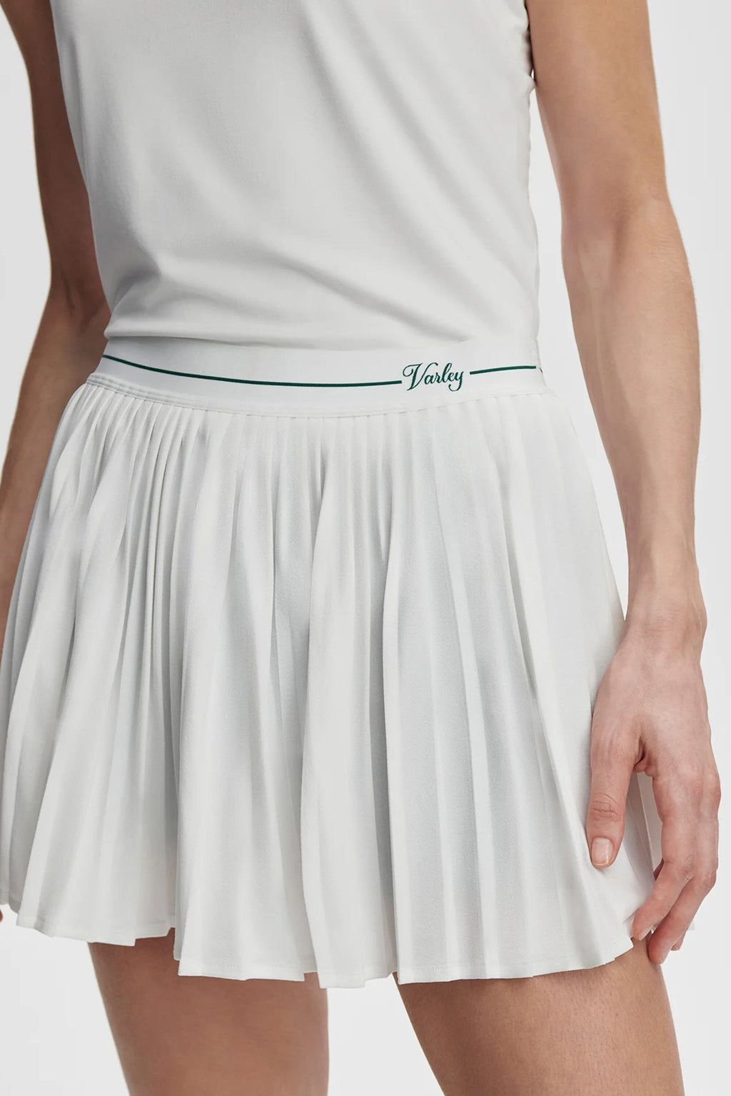 VARLEY | Clemency Skort 13.5" - White