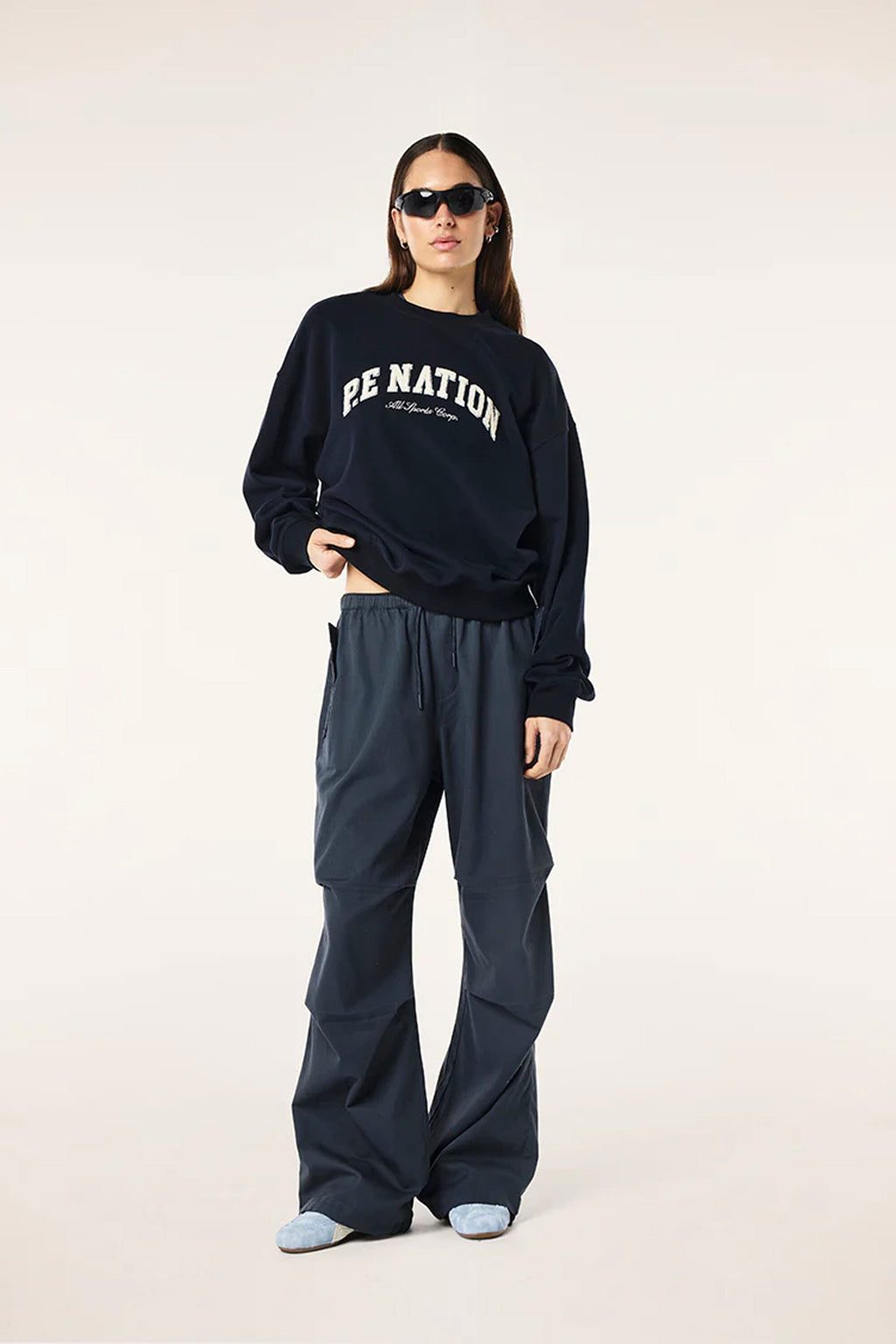 P.E NATION | Heritage Sweat - Dark Sapphire
