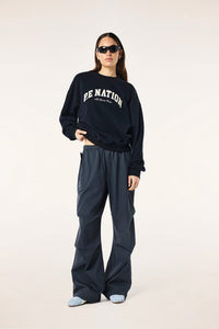 P.E NATION | Heritage Sweat - Dark Sapphire