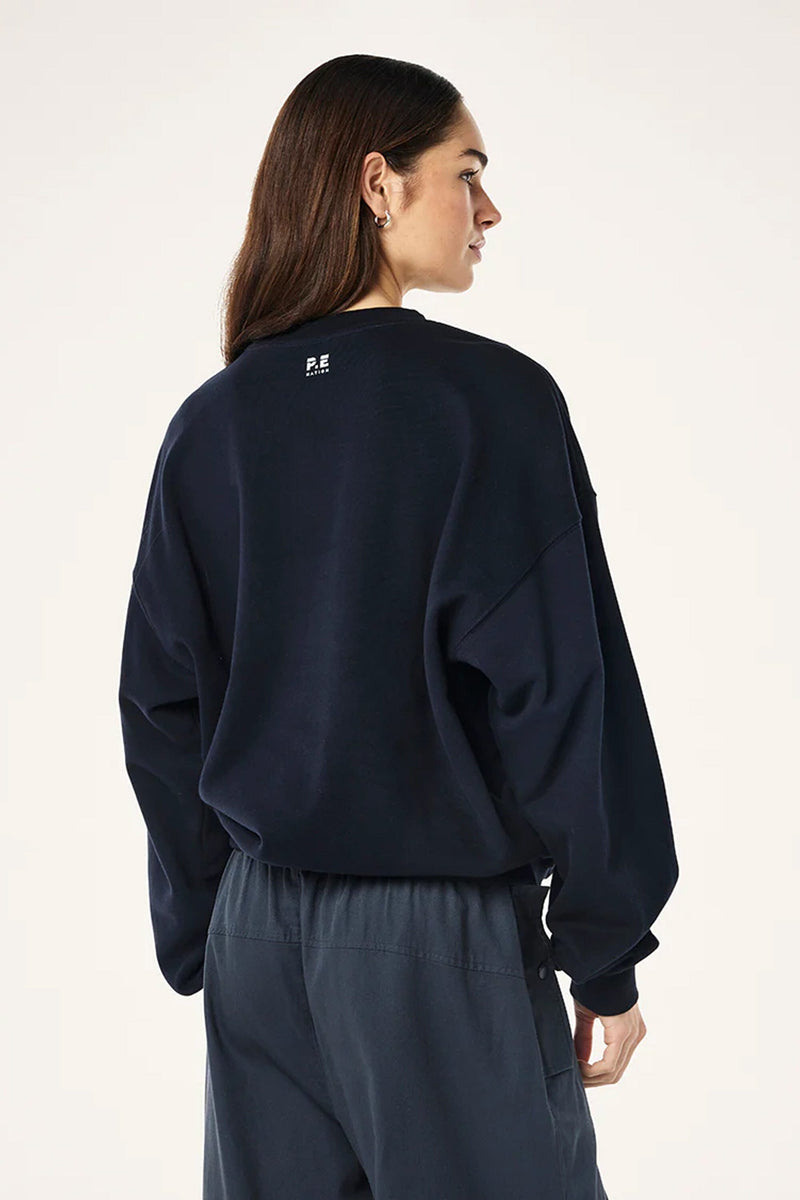 P.E NATION | Heritage Sweat - Dark Sapphire