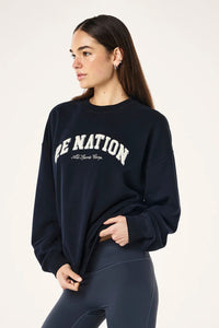P.E NATION | Heritage Sweat - Dark Sapphire