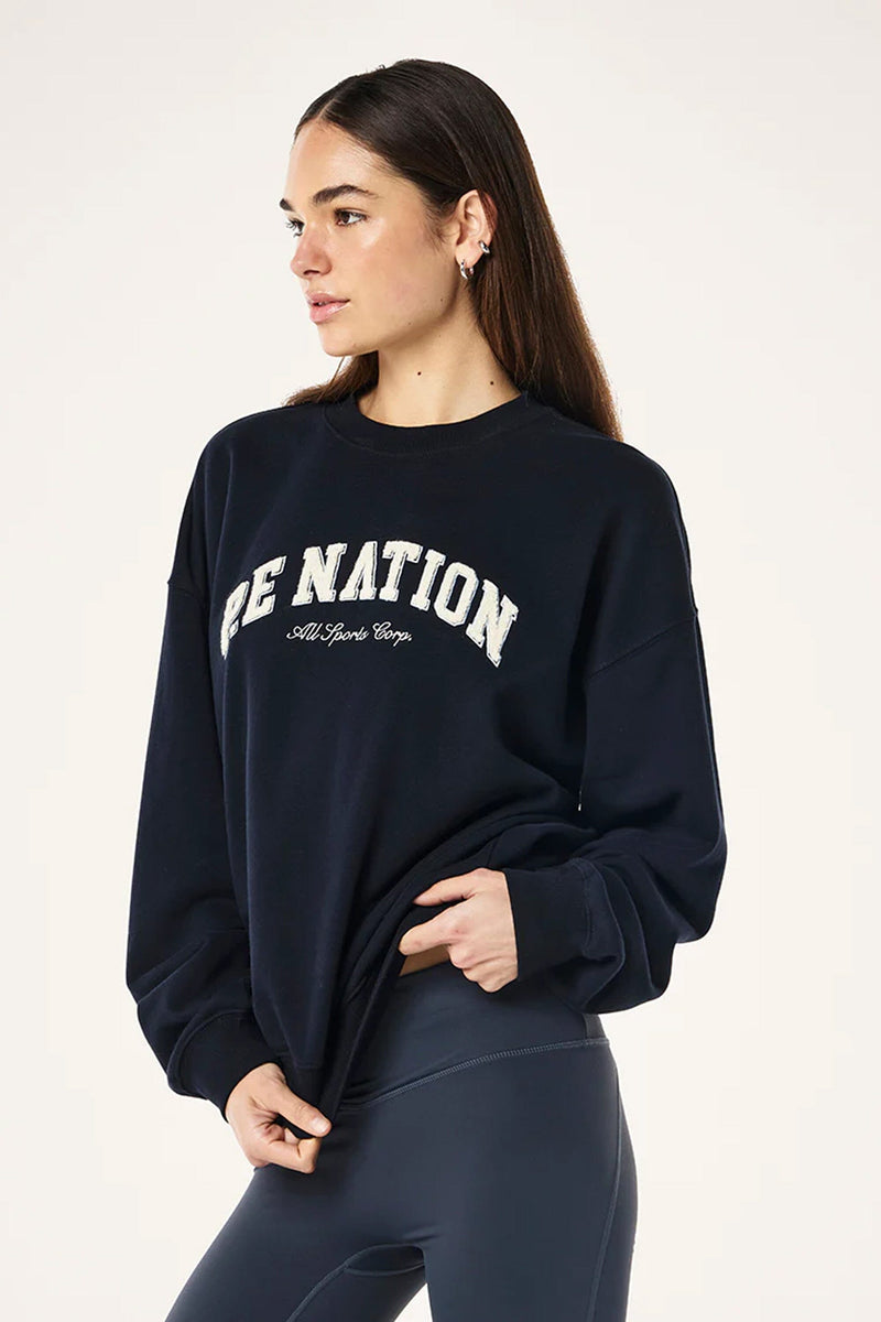 P.E NATION | Heritage Sweat - Dark Sapphire